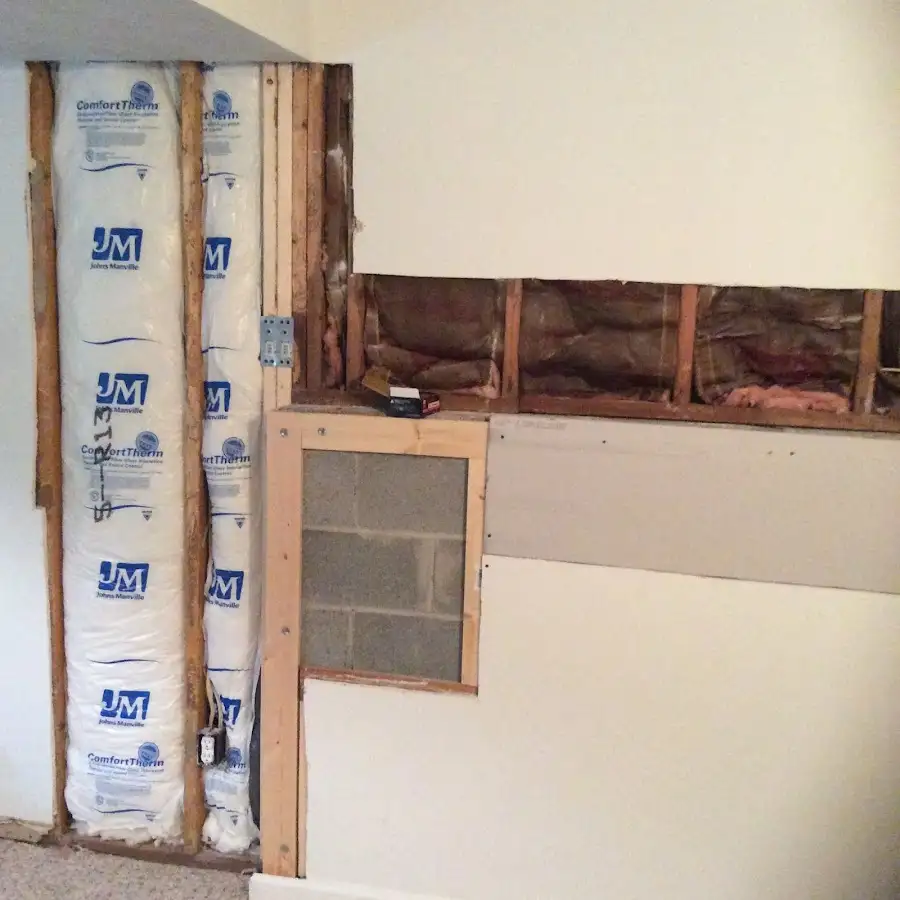 Wall insulation replacement during Structural Drying in Tempe